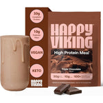 Happy Viking Vanilla Bean Vegan Plant Protein Shake 12 pack front view