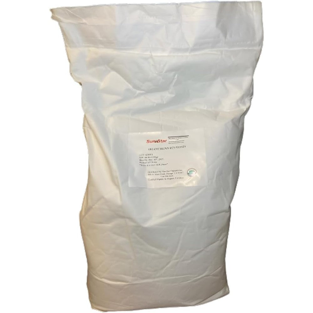 Sun Star Organics Brown Rice Protein Powder 44 pound bag front view showing bulk packaging.
