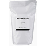 Minimalist Rice Protein 16 Ounce white resealable bag front view