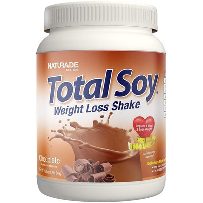 Naturade Total Soy Protein Powder and Meal Replacement Shakes For Weight Loss, Chocolate (15 Servings)