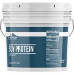 Earthborn Elements Soy Protein Powder 1 Gallon Bucket front view for muscle recovery