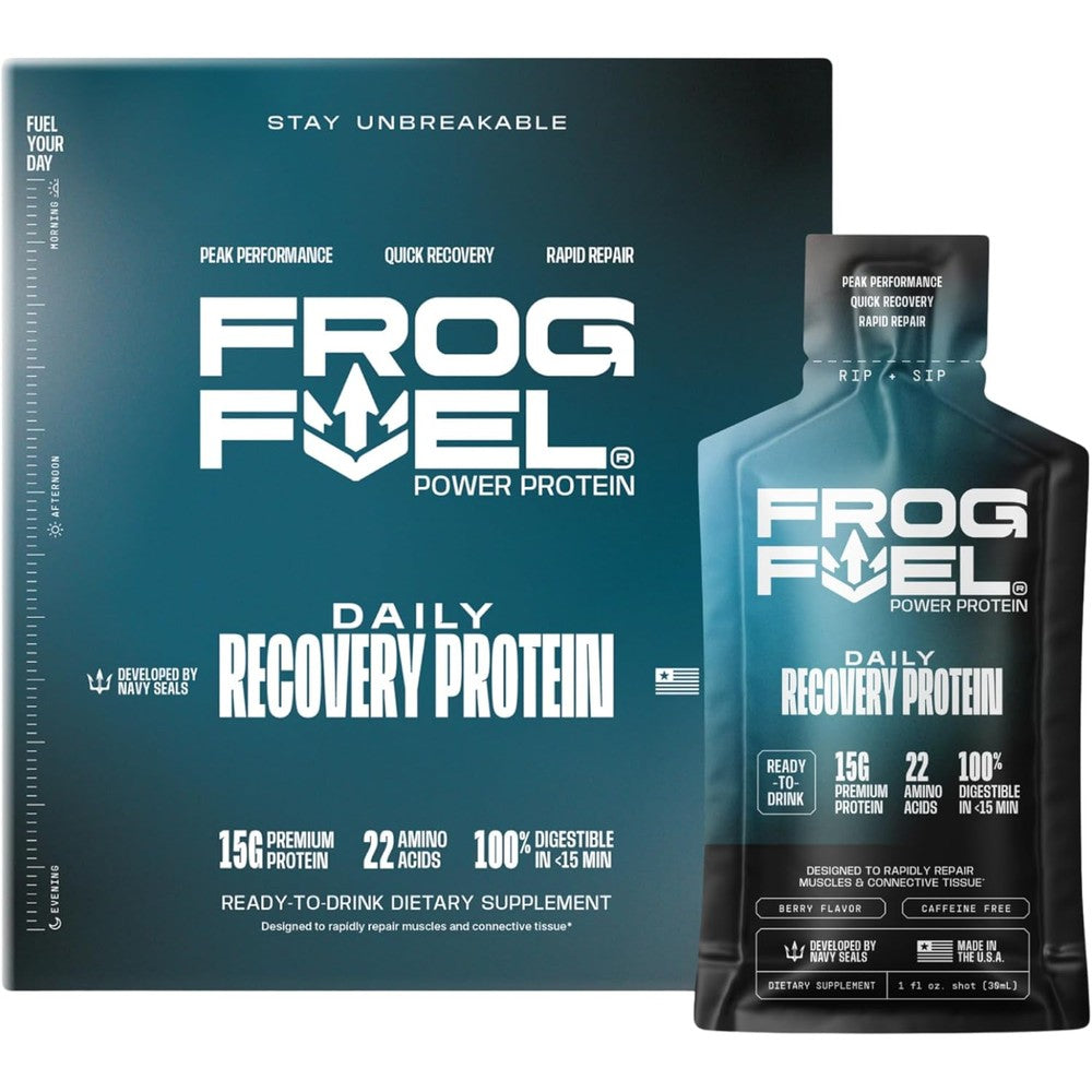 Frog Fuel Power Regular Protein Shot 24 pack box front view