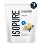 Isopure Zero Carb Whey Isolate Protein Powder front view for muscle recovery