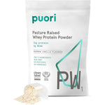 Puori PW1 grass fed whey protein bourbon vanilla for clean muscle recovery