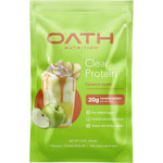 Oath Nutrition Clear Whey Isolate Caramel Apple front packaging view