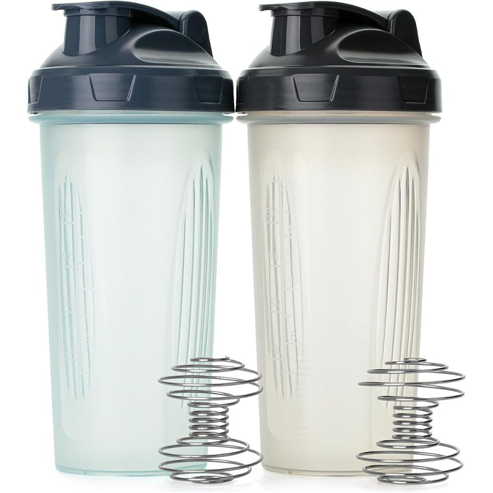 Mr. Pen shaker bottle 28oz wire whisk ball protein mixing cup