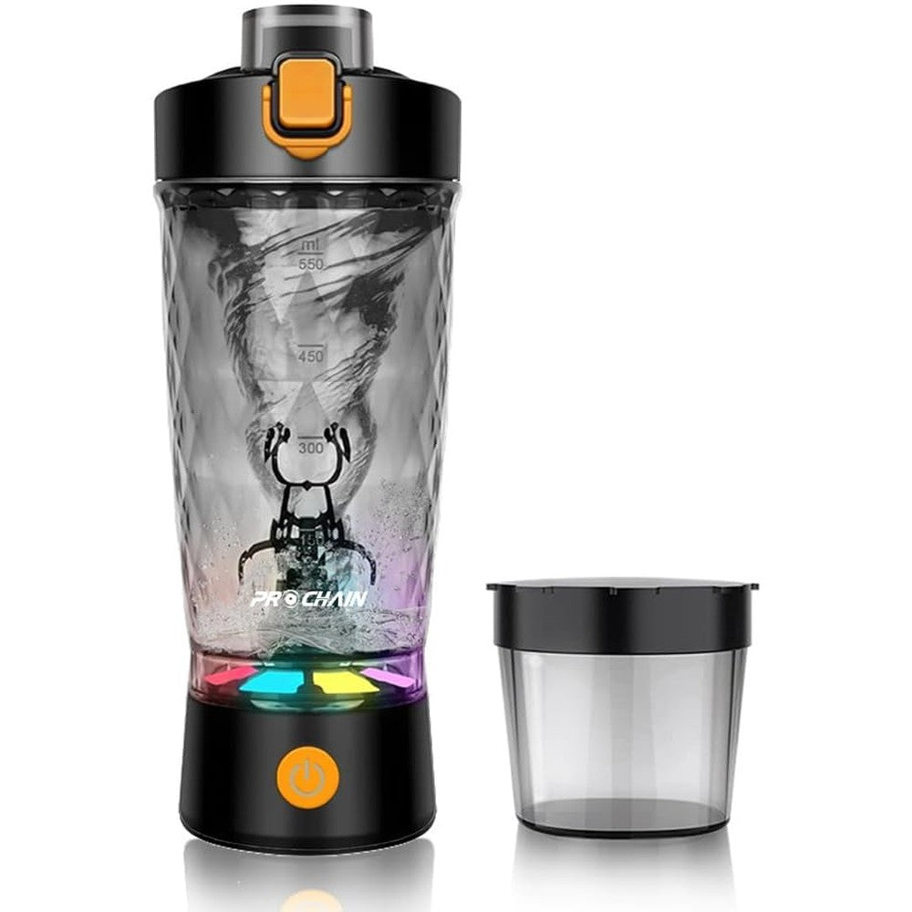 PROCHAIN electric protein shaker bottle with 22oz Tritan cup and motor base