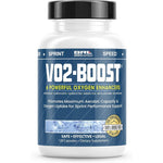 BRL Sports VO2 Boost 120 capsules front bottle view for endurance athletes.