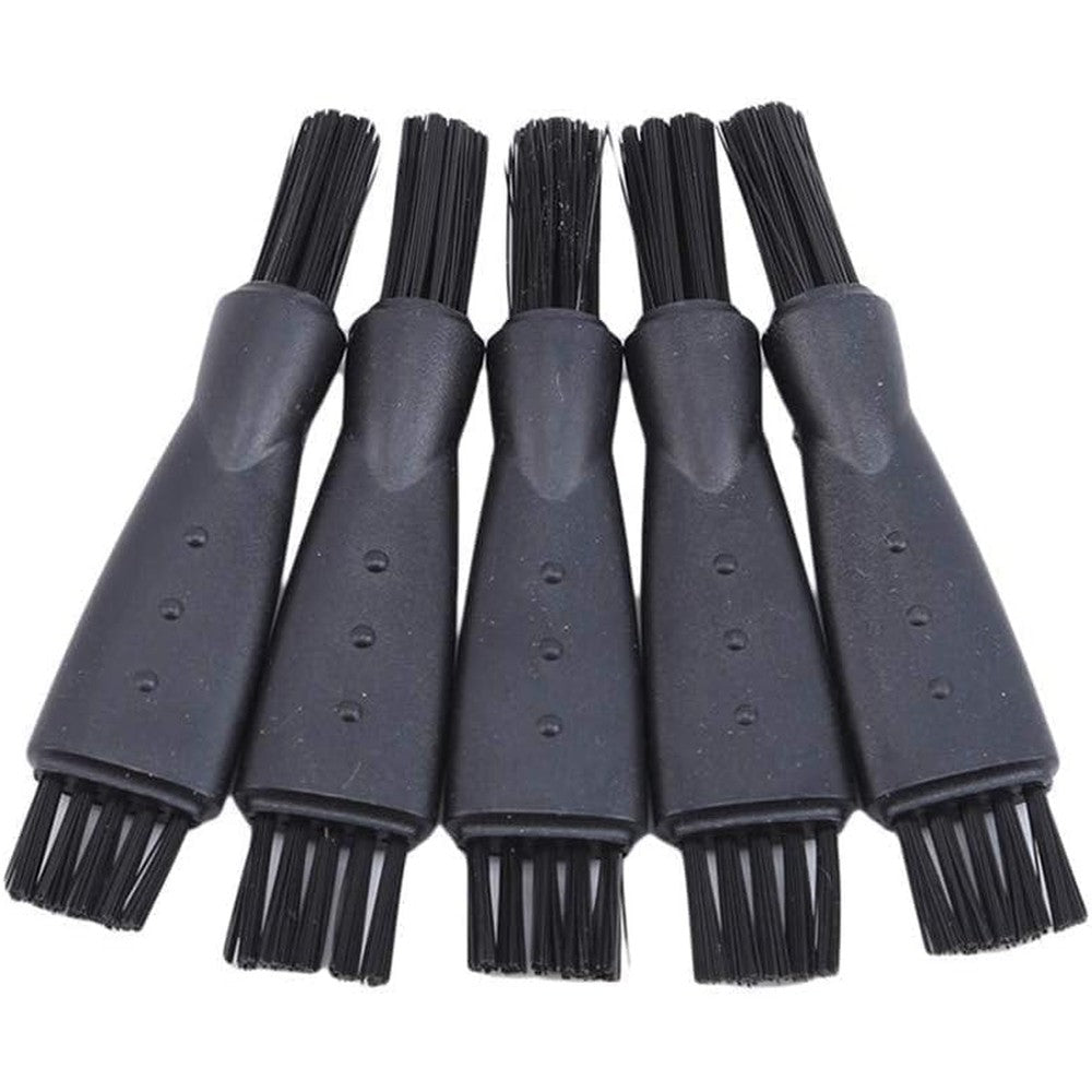 Generic 5 pieces electric shaver cleaning brush set front view