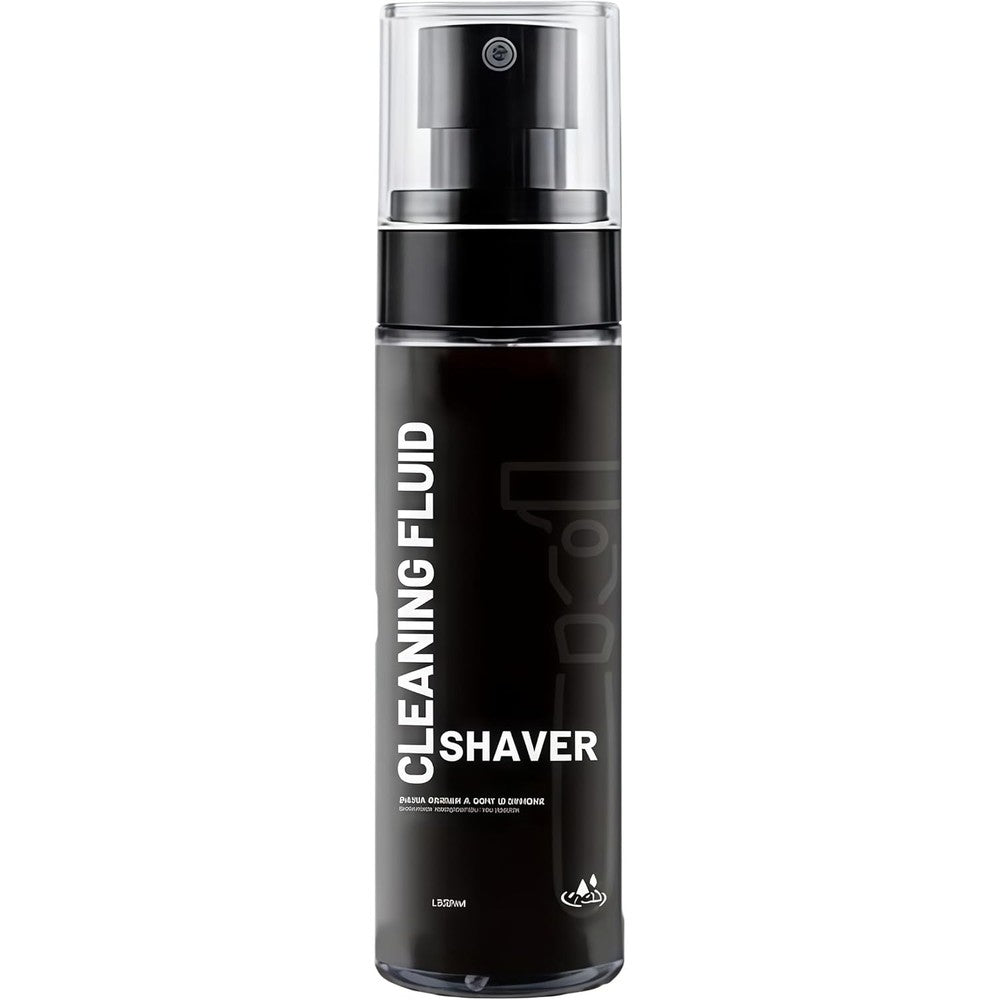 Aocesk electric shaver guard cleaning spray bottle front view