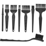 Makingtec 8pcs electric shaver cleaning brush kit front view