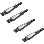 Dpwoum 5 pieces double head shaver cleaning brush set front view