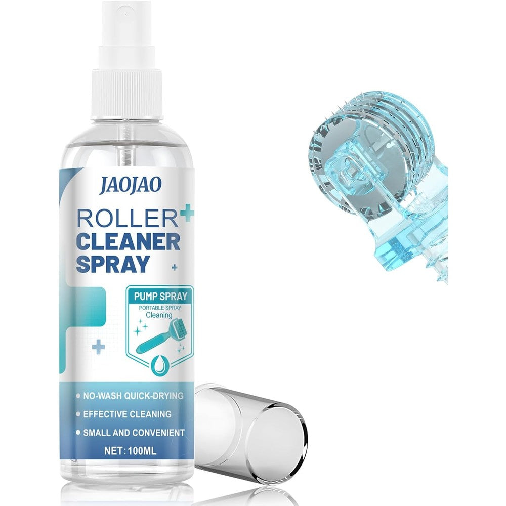 Jaojao Roller Cleaner Spray 100ml front view bottle