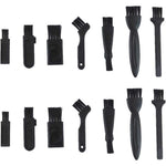 Yueton 14pcs electric shaver cleaning brush set front view