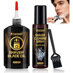 Jaojao Shaver Cleaning Solution and Lubricant Kit front view