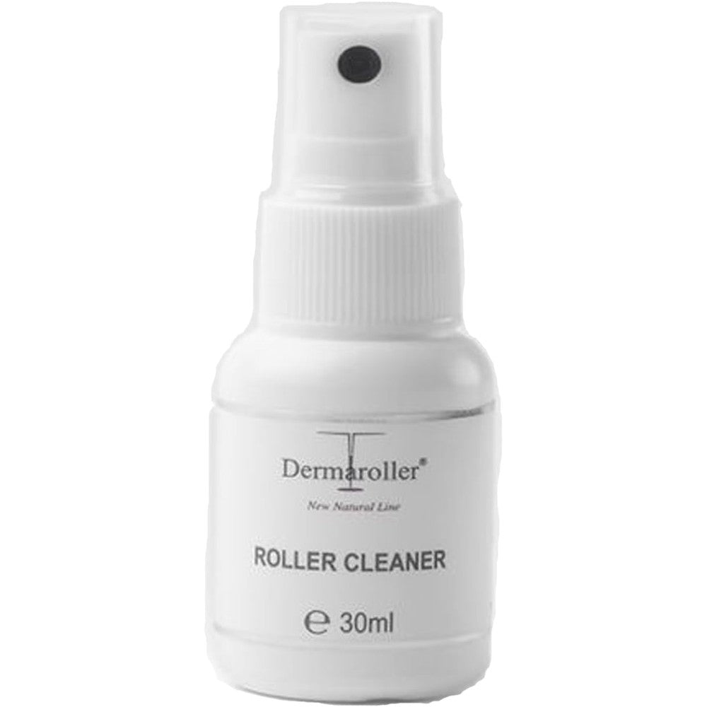 Dermaroller Roller Cleaner 30ml bottle front view for home care rollers