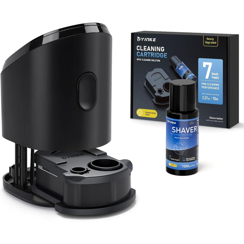 Braun YinkeVibe reusable shaver cleaning cartridge front view