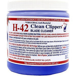 H-42 Clean Clippers Blade Cleaner 8 Fluid Ounce jar front view