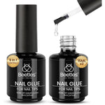 Beetles Gel Polish 9 in 1 gel nail glue bottles for professional soft gel extensions
