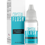 Crystal Flush Nail Renewal Formula front view of 15ml bottle for nail repair.