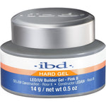 IBD Hard Gel LED UV Builder Gel Pink II 0.5 ounce jar front view professional nail builder