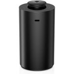 Airversa Waterless Essential Oil Diffuser ANX Metal Black front view for aromatherapy.