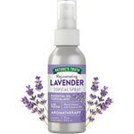 Nature's Truth Lavender Essential Oil Mist Spray front view aromatherapy bottle