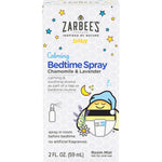 Zarbee's Baby Calming Bedtime Spray front view for infant sleep routine