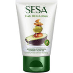Sesa Hair Oil in Lotion 100ml front view bottle with Ayurvedic herbs packaging