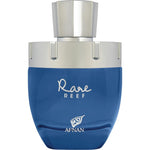 Afnan Rare Reef Unisex Extrait De Parfum authentic premium glass bottle front view