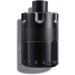 Azzaro The Most Wanted Eau de Parfum Intense bottle front view displaying the signature matte black barrel design