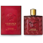 Versace Eros Flame Eau De Parfum for men 100 Milliliter front view of the fiery red bottle