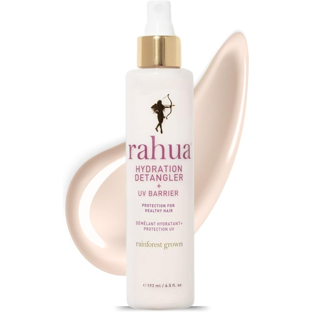 Rahua Hydration Detangler Spray and UV Barrier bottle front view premium leave in conditioner