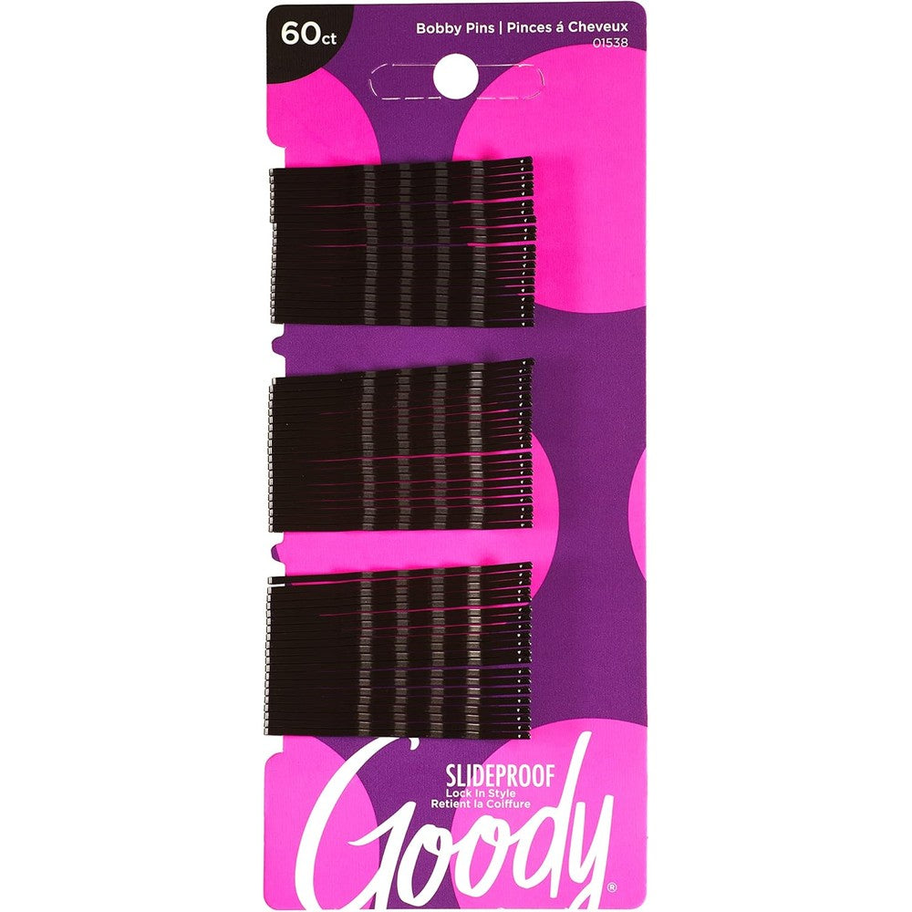 Goody slideproof bobby pins pack front view