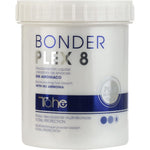 Tahe Bonder Plex 8 Dust Colour Remover 500g front view container for professional hair lightening.