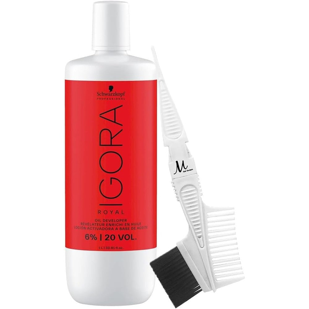 Schwarzkopf Professional Igora Royal 6% 20 Volume Developer 1 Liter bottle front view