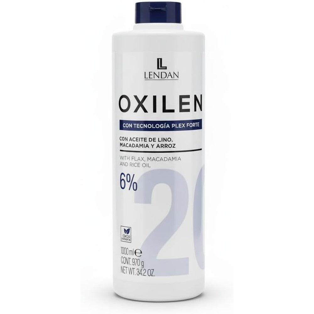 Lendan Oxilen Professional Hair Developer Cream 20 Volume front view bottle for salon hair coloring