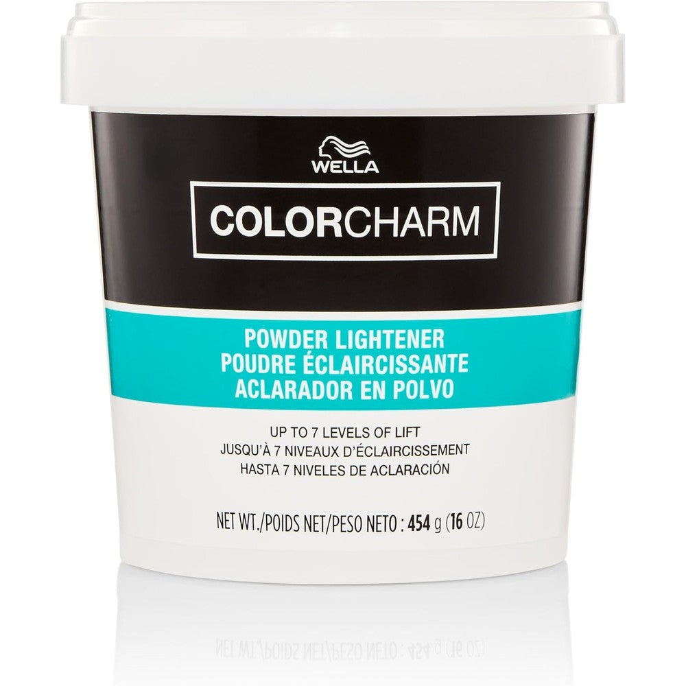 Wella Colorcharm Powder Hair Lightener front view of professional packaging