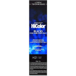 L'Oreal Technique HiColor Black Onyx permanent hair color box front view showing intense dark shade results.