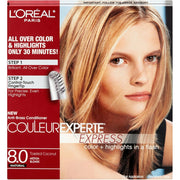 1 Count (Pack of 1) - 8 Medium Blonde/Toasted Coconut