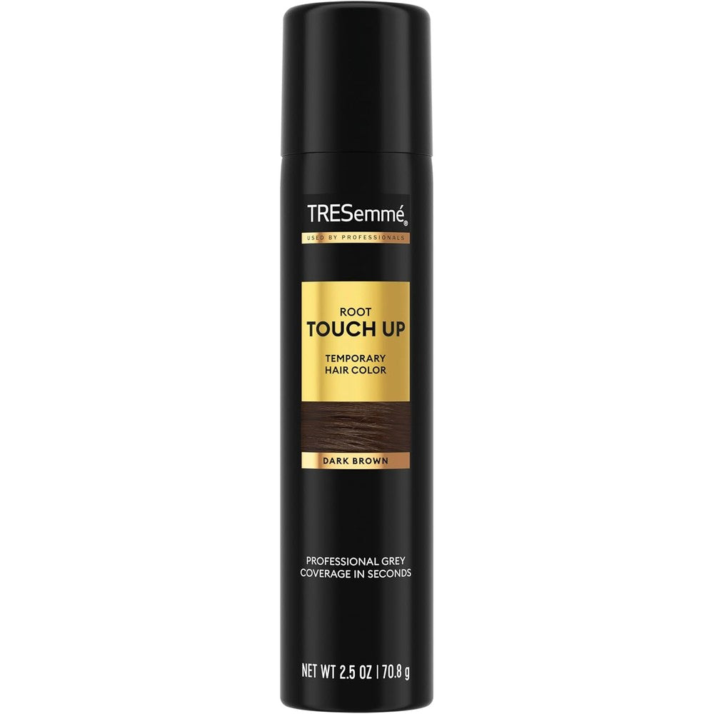 Tresemmé Temporary Hair Color Root Touch-Up Dark Brown 2.5 Fluid Ounce front view