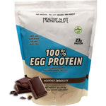 Healthy 'N Fit 100% Egg Protein Isolate Powder Heavenly Chocolate 4 Pounds Zero Lactose Sugar Free Egg White Supplement