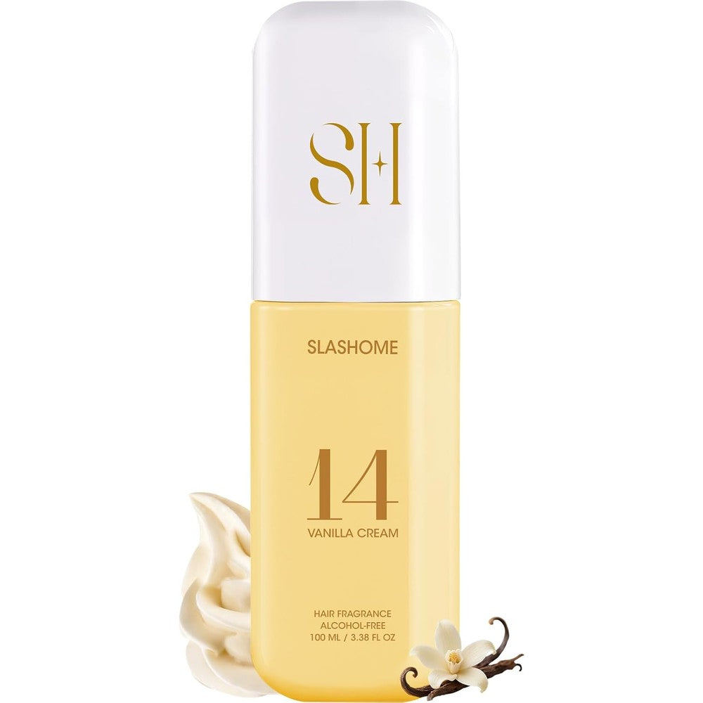 Slashome Hair Perfume Vanilla Cream 100ml front view