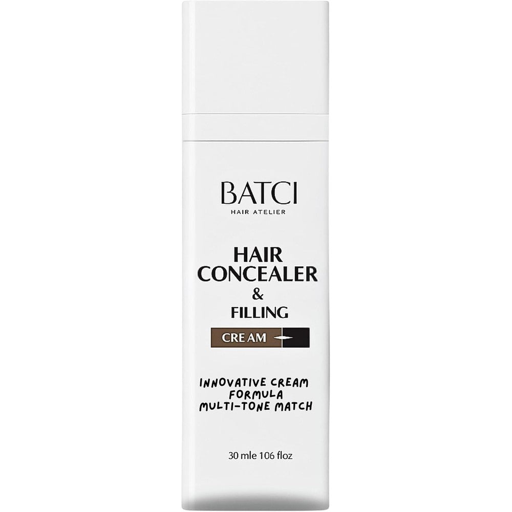 Batci Hair Atelier Concealer Cream front view packaging for thinning hair coverage