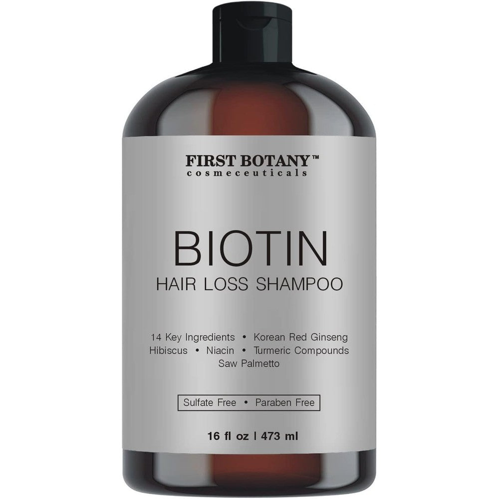 First Botany Hair Regrowth and Anti Hair Loss Shampoo front view bottle