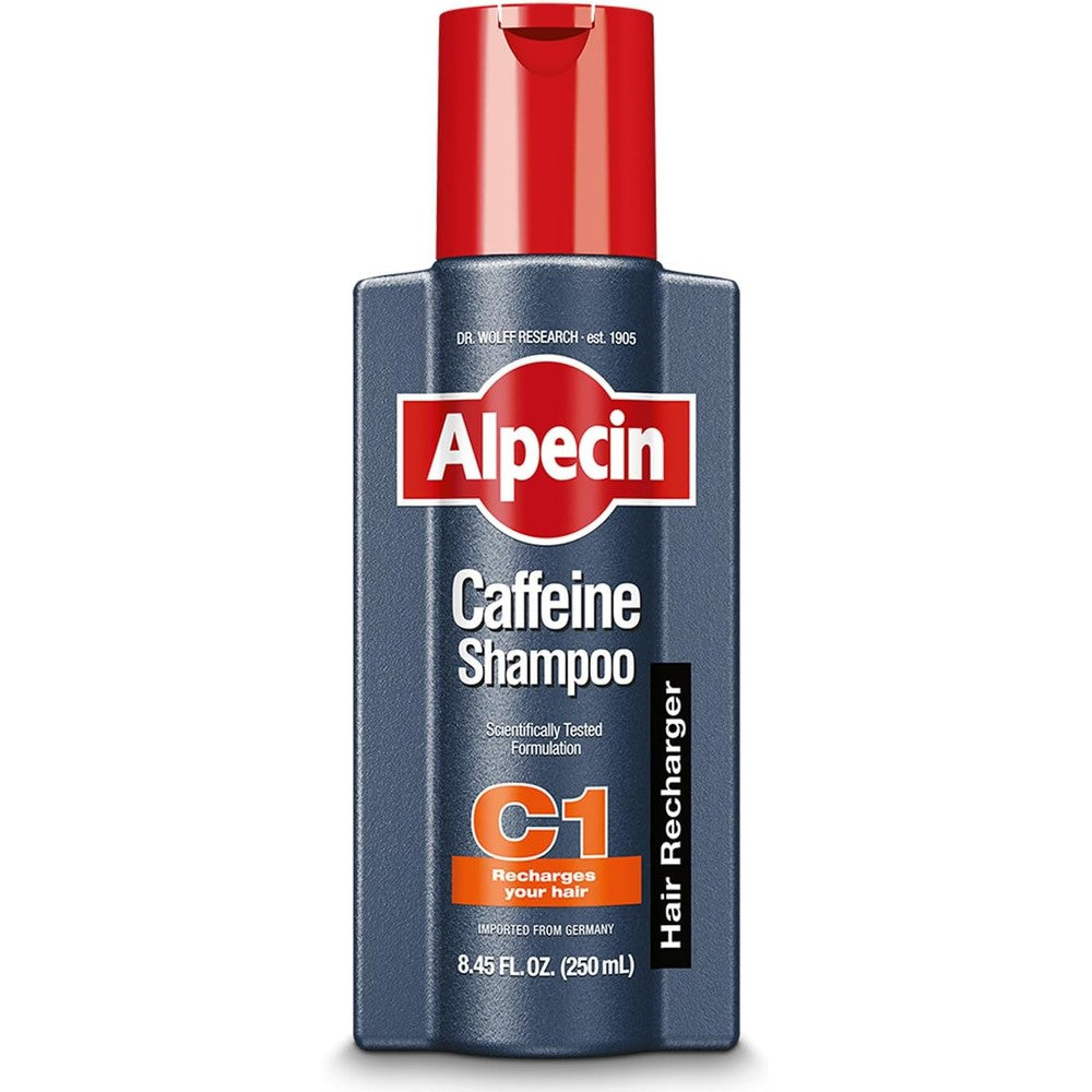 Alpecin C1 Caffeine Shampoo front view bottle for hair growth