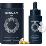 Nutrafol Men Hair Growth Supplement and 1.7oz Scalp Serum bottle kit