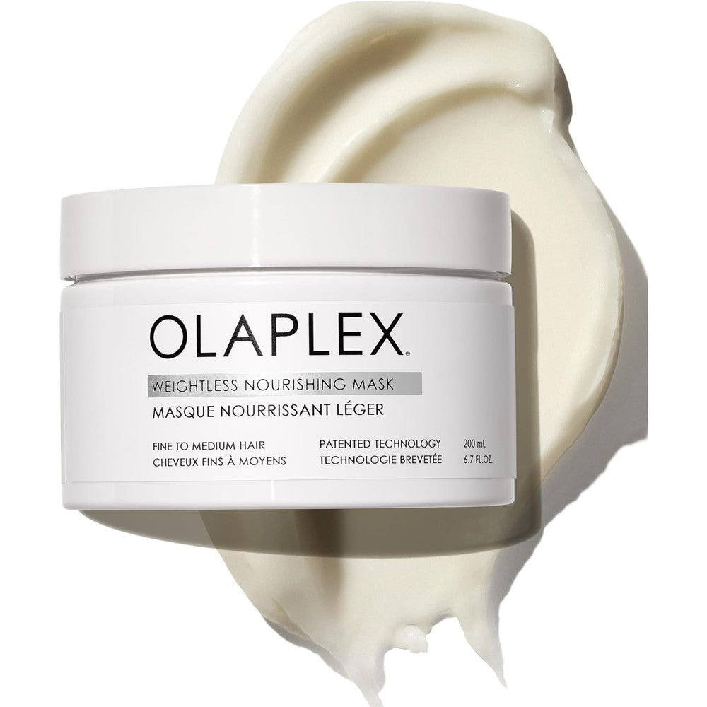 Olaplex Weightless Nourishing Mask 200ml front view showing brand packaging.