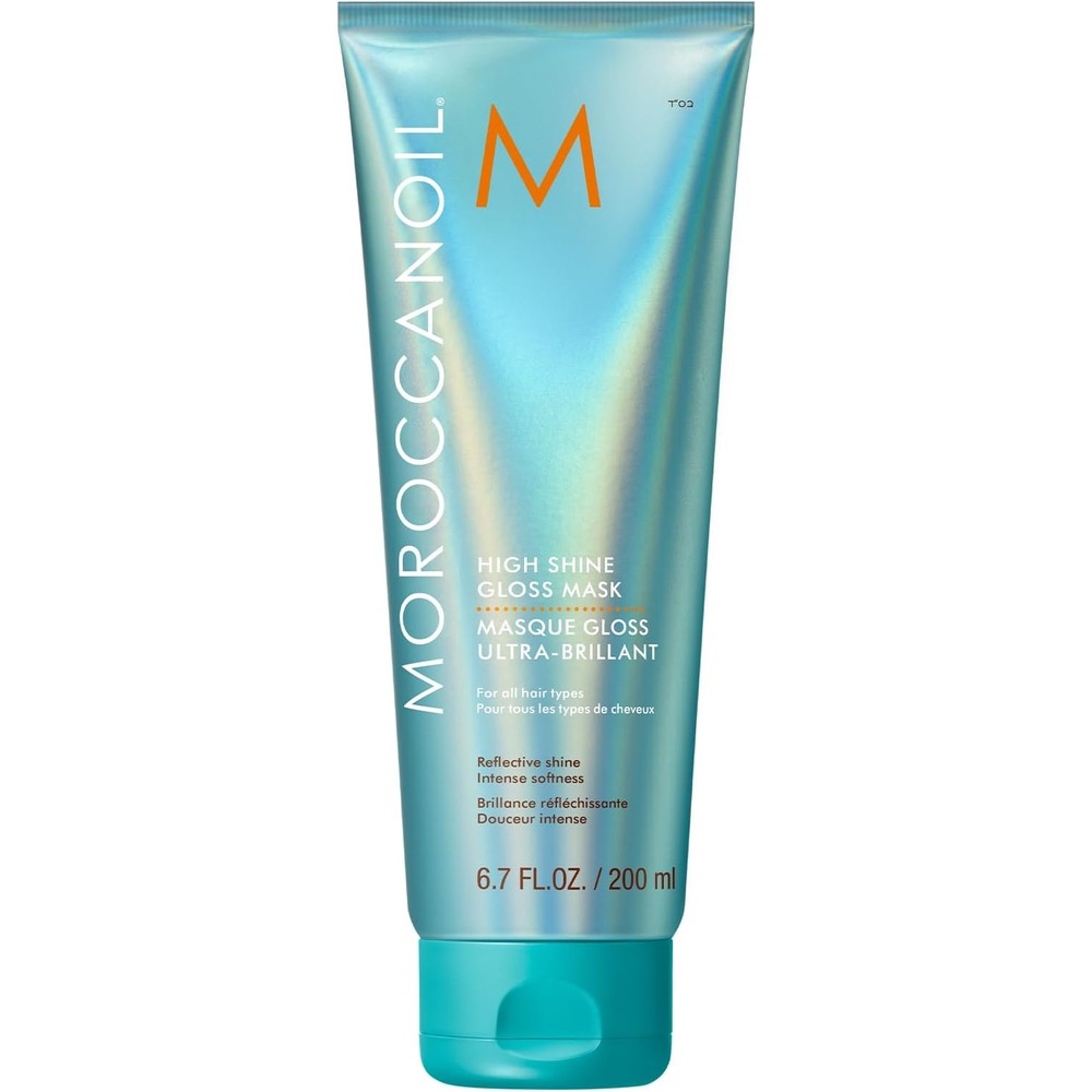 Moroccanoil High Shine Gloss Mask 200ml front view bottle for hair treatment