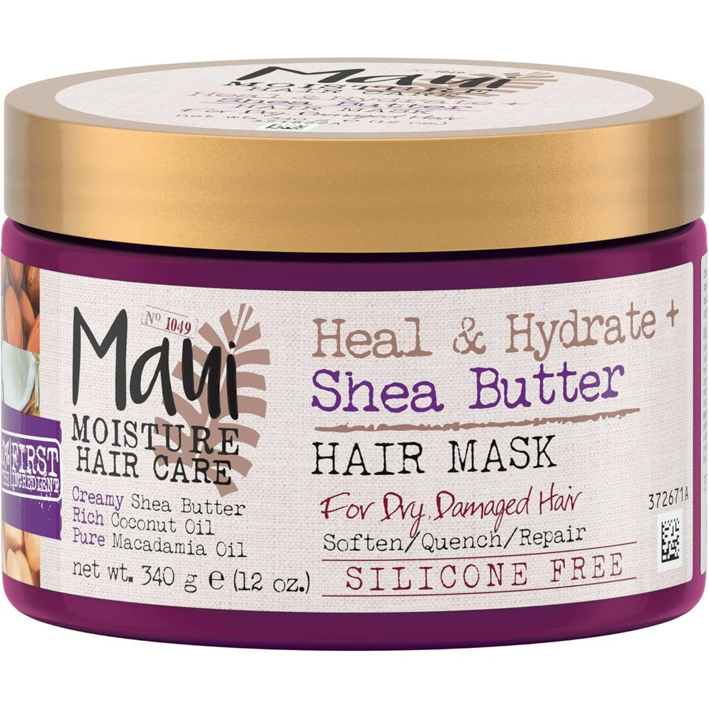 Maui Moisture Heal and Hydrate Shea Butter Hair Mask front view